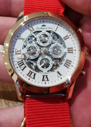 Montre Lindberg&Sons squelette, brand: lindberg&sons, condition: Very good, size: 39–42 mm, €65.00, €68.95 includes Buyer Protection