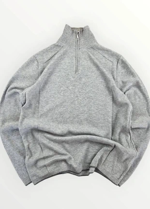 Pull Eden Park Club House gris col zippé en coton et laine style sport chic vintage taille M, marke: Eden Park, zustand: Gut, größe: M, 24,00 €, 25,90 € beinhaltet Vinted-Käuferschutz Pro