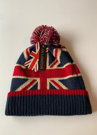 Union Jack 🇬🇧 bobble hat, brand: kk London, condition: New with tags, size: One size, £4.50, £5.43 includes Buyer Protection
