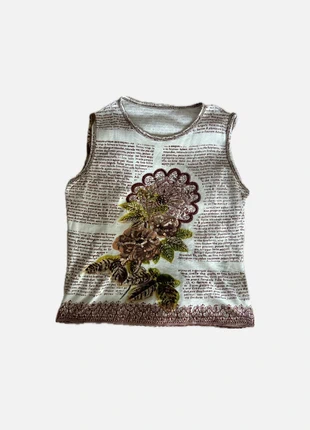 Vintage top, merk: Vintage Dressing, staat: Heel goed, maat: S / 36 / 8, € 12,00, € 13,30 inclusief Kopersbescherming