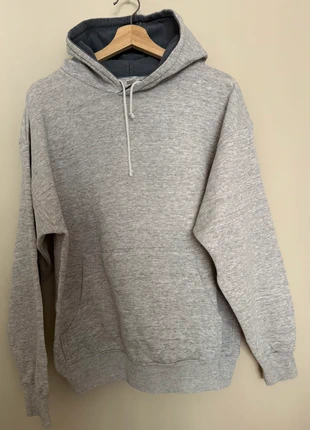 Sudadera gris con capucha, marque: Local, état: Très bon état, taille: XL / 42 / 14, 4,00 €, 4,90 € Protection acheteurs incluse