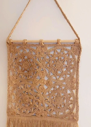 Tapiz decorativo de yute artesanal, marca: La Redoute, estado: Novo sem etiquetas, €50.00, €53.20 inclui Proteção do Comprador