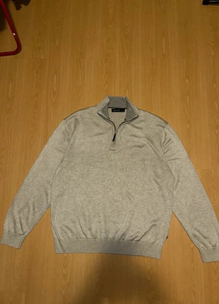Grijze nautica zippertrui, marca: Nautica, estado: Nuevo sin etiquetas, tamaño: XXL, 15,00 €, 16,45 € Protección al comprador incluida