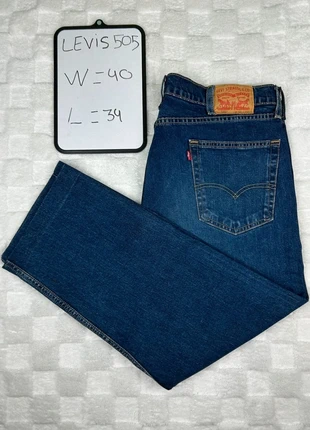 Jean Levi’s 505 Bleu W40/L30, marke: Levi's, zustand: Sehr gut, größe: W40 | DE 56, 27,99 €, 30,09 € beinhaltet Vinted-Käuferschutz Pro