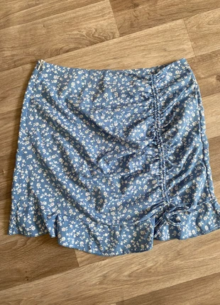 Bloemetjes rok met scrunch, merk: Shein, staat: Nieuw zonder prijskaartje, maat: M / 38 / 10, € 3,50, € 4,38 inclusief Kopersbescherming