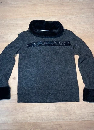 Pull fin, style col roulé,  gris anthracite – Quinze Heures Trente – Taille S – Made in France, marke: Quinze heures trente Paris, zustand: Sehr gut, größe: S / 36 / 8, 17,00 €, 18,55 € inklusive Vinted-Käuferschutz