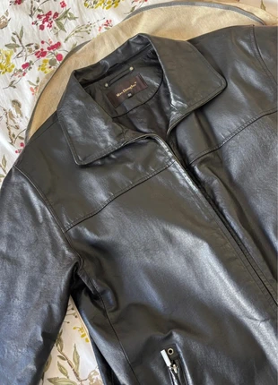 Veste en cuir véritable - Mac Douglas - taille 56, marca: Mac Douglas, estado: Muy bueno, tamaño: XXXL, 135,00 €, 142,45 € Protección al comprador incluida