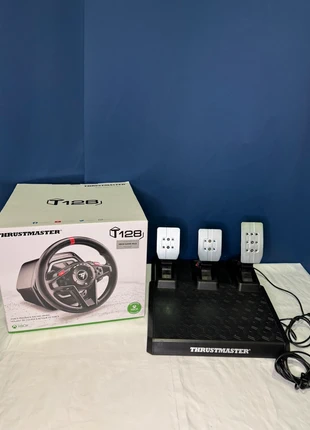 Volante Thrustmaster t128 Inscatolato Xbox Con Pedaliera T3PM, marca: Thrustmaster, estado: Nuevo con etiquetas, 169,99 €, 179,19 € Protección al comprador incluida