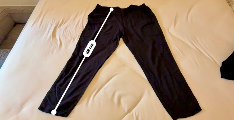 Pantalon léger noir Divided H&M