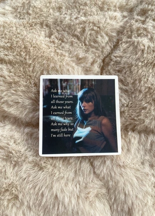 X1 Taylor swift midnight’s eras tour sticker karma, brand: Taylor Swift, condition: New with tags, size: One size, £1.00, £1.38 includes Buyer Protection