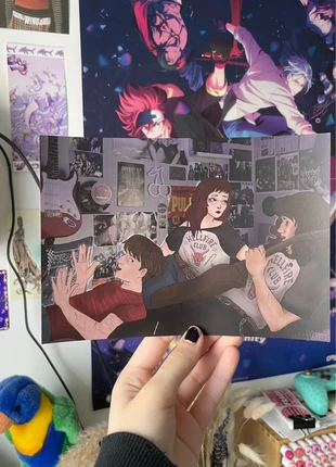 PRINT stranger things Eddie munson will et oc, état: Neuf avec étiquette, 4,00 €, 4,90 € Protection acheteurs incluse