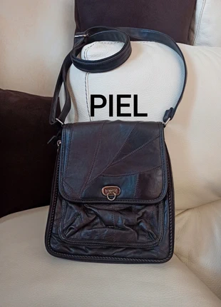 Bolso piel marrón, brand: Local, condizioni: Nuovo senza cartellino, €18.00, €19.60 include la Protezione acquisti