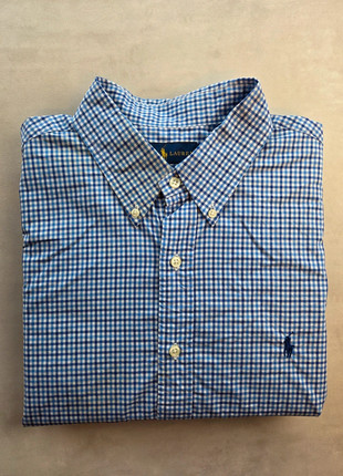 ralph lauren chemise à carreaux bleu ciel xl homme manches longues, marque: Ralph Lauren, état: Très bon état, taille: XL, 29,00 €, 31,15 € Protection acheteurs incluse