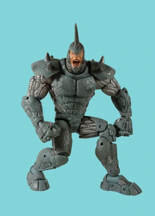 Figurine Marvel Spider-man Ultimate Rhino (mécanisme fonctionnel) 2004 Toy Biz 16 cm, brand: Toy Biz, condition: Good, size: One size, €24.99, €26.94 includes Buyer Protection Pro