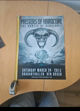 Poster masters of hardcore, merk: Masters of Hardcore, staat: Heel goed, € 5,00, € 5,95 inclusief Kopersbescherming