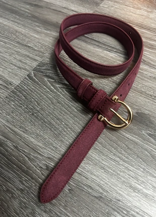 Leather Suede Belt, brand: Leather, condition: New without tags, size: 44 inches, £15.00, £16.45 includes Buyer Protection