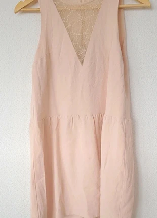 Robe Sézane- Modèle Rosalie- Rose poudrée- Taille 36 - dentelles, marque: Sézane, état: Très bon état, taille: S / 36 / 8, 37,00 €, 39,55 € Protection acheteurs (Pro) incluse