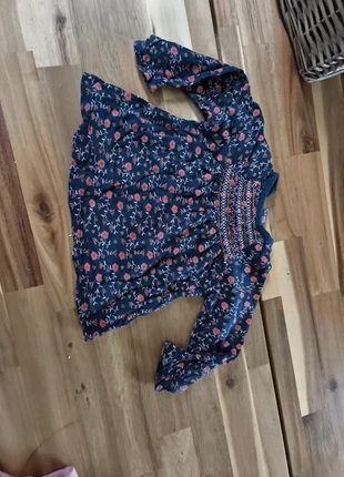 Haut a fleur, marca: Mes Petits Cailloux, estado: Muy bueno, tamaño: 9-12 meses / 74 cm, 1,00 €, 1,75 € Protección al comprador incluida