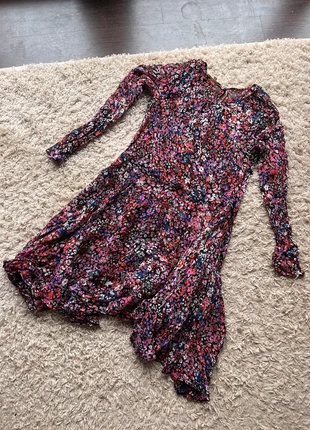 Robe à fleurs Maje 100% soie, brand: Maje, condition: Very good, size: S / 36 / 8, €35.00, €37.45 includes Buyer Protection