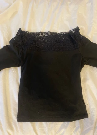 Schulterfreies Shirt Spitze, merk: COQUETTE, staat: Heel goed, maat: S / 36 / 8, € 7,00, € 8,05 inclusief Kopersbescherming