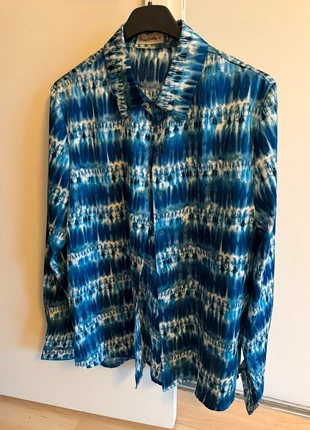 Chemise imprimée bleue, brand: Suzzy & Milly, condition: New without tags, size: S / 36 / 8, €8.00, €9.10 includes Buyer Protection