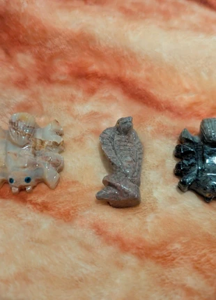 3 animaux en stéatite, marque: Pierre, état: Neuf sans étiquette, 5,00 €, 5,95 € Protection acheteurs incluse