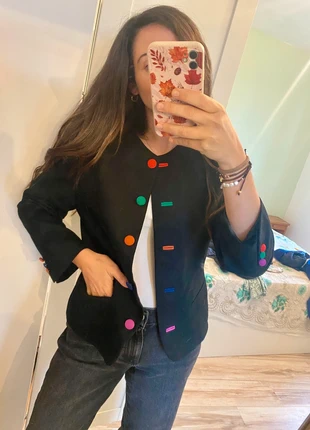 Blazer vintage 100% lana, marca: Laurene M, estado: Muito bom, tamanho: M / 38 / 10, €10.00, €11.20 inclui Proteção do Comprador