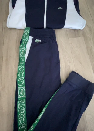 Ensemble Lacoste authentique – Survêtement vintage bleu marine, vert & blanc, marque: Lacoste, état: Très bon état, taille: M, 40,00 €, 42,70 € Protection acheteurs incluse