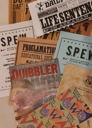 Harry Potter paper replicas, brand: Harry Potter, condizioni: Ottime, €10.00, €11.20 include la Protezione acquisti