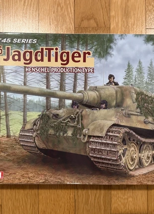 Dragon 6285 - Sd.Kfz. 186 Jagdtiger Henschel Production Type 1:35, marque: Dragon, état: Neuf avec étiquette, 65,00 €, 68,95 € Protection acheteurs incluse