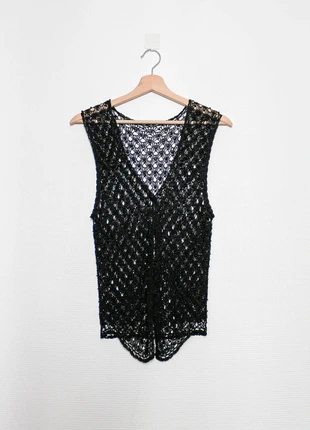 Crochet fishnet top | Haut en crochet filet, état: Très bon état, taille: M / 38 / 10, 8,00 €, 9,10 € Protection acheteurs (Pro) incluse