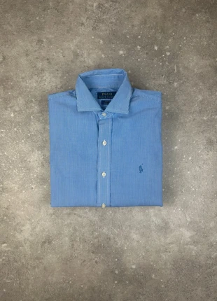 Chemise à Rayures Ralph Lauren Taille 32-33 Equivalent S Grande Taille Homme Bleu Blanc, brand: Ralph Lauren, condition: Very good, size: S, €36.40, €38.92 includes Buyer Protection Pro