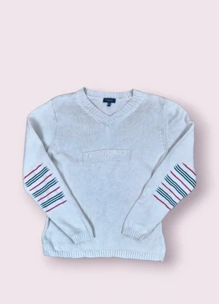 Pull tricoté  Burberry London-Logo brodé-Made in Italy-Parfait état-Taille XL, marca: Burberry, estado: Muy bueno, tamaño: XL / 42 / 14, 50,00 €, 53,20 € Protección al comprador incluida