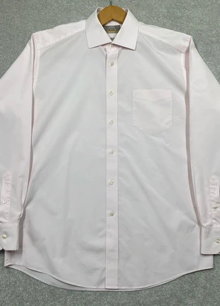 Marks & Spencer Tailoring Pure Cotton Pale Pink Dress Shirt Men’s Neck Size 15.5, brand: Marks & Spencer, condition: Very good, size: 15.5 in | 39 cm, £17.00, £18.55 includes Buyer Protection Pro