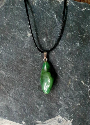 Grüner Aventurin Anhänger Heilsteinkette Edelsteinkette Heilsteinanhänger Heilsteinschmuck Schmuck, merk: sonstige, staat: Heel goed, € 5,00, € 5,95 inclusief Kopersbescherming