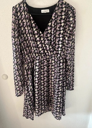 Robe Fleuri Manche Longue Rose Noir Naumy Taille M, marca: Naumy, estado: Muy bueno, tamaño: M / 38 / 10, 5,00 €, 5,95 € Protección al comprador incluida