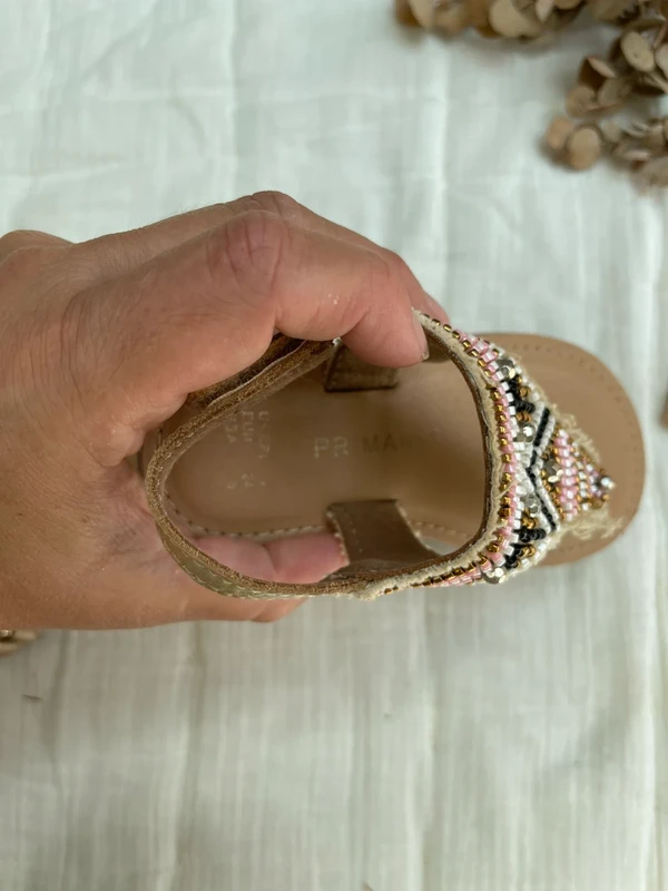 Sandale nu pied perle multicolore - Primark (taille 24) - photo numéro 6