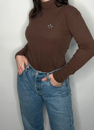 1990s Brown Donaldson MickeyMouse indie kidcore Scandi Stockholm academia arthoe streetwear top, marque: Vintage, état: Très bon état, taille: M / 38 / 10, 15,00 €, 16,45 € Protection acheteurs (Pro) incluse