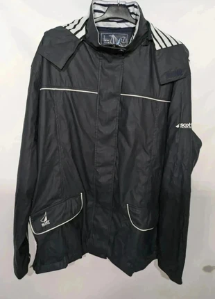 Veste parca ciré noir Scott Yachting – Taille XXXL, Imperméable, brand: Scott, condition: Very good, size: XXXL / 46 / 18, €35.00, €37.45 includes Buyer Protection Pro