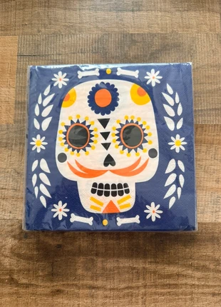 Halloween / doodskop servetten, marque: Deco, état: Neuf sans étiquette, 4,00 €, 4,90 € Protection acheteurs incluse