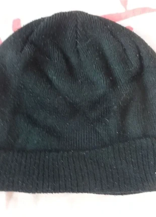 Bonnet lainage noir, état: Bon état, taille: Taille unique, 1,00 €, 1,75 € Protection acheteurs incluse