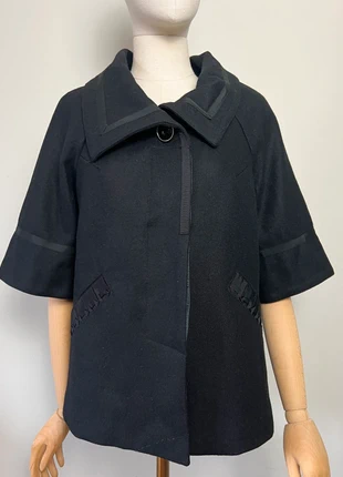 Veste mi-saison See U Soon, laine, noire, T. M #seeusoon #veste #laine, merk: See U Soon, staat: Heel goed, maat: M / 38 / 10, € 24,00, € 25,90 inclusief Kopersbescherming Pro