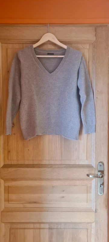 Pull en laine gris IKKS