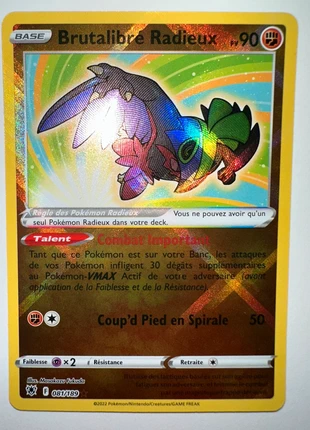 Brutalibré Radieux 120/195 Epée et Bouclier 12, brand: Pokémon, condition: New without tags, €4.00, €4.90 includes Buyer Protection