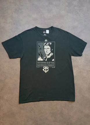 Graphic "Minnesota Scored First" Black T-Shirt – Size L, brand: Graphic Tee, condition: Very good, size: L, €20.00, €21.70 includes Buyer Protection