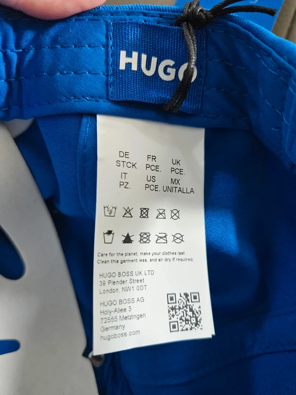 Casquette bleue Hugo Boss - photo numéro 6