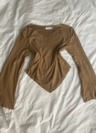 Real vintage y2k cottage boho fairy indian beige top, marque: Vintage Dressing, état: Très bon état, taille: M / 38 / 10, 17,00 €, 18,55 € Protection acheteurs incluse