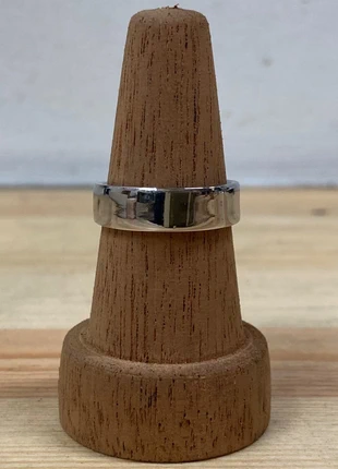 handmade stainless steel ring, merk: Handmade, staat: Nieuw zonder prijskaartje, maat: 56.9 mm / 18.1 mm Ø, € 7,50, € 8,58 inclusief Kopersbescherming