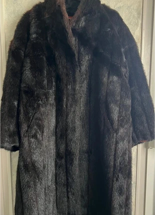 Manteau long fausse fourrure marron foncé, zustand: Gut, größe: Einheitsgröße, 35,00 €, 37,45 € inklusive Vinted-Käuferschutz