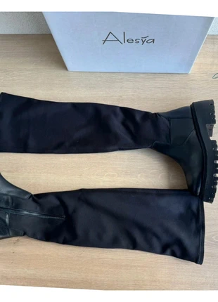 Bottes Femme Alesya – Noir – Cuir Véritable – Taille 37 – Neuf sans étiquette, marque: Alesya, état: Neuf sans étiquette, taille: 37, 29,00 €, 31,15 € Protection acheteurs incluse
